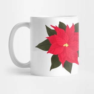 Poinsettia Mug